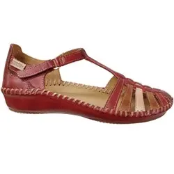 655-0843 Rouge/Beige cuir