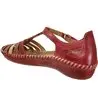 655-0843 Rouge/Beige cuir