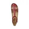 655-0843 Rouge/Beige cuir