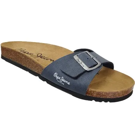 Bio m single Bleu denim