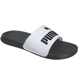 Popcat 20 logo power Blanc