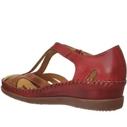 W8k-1569c1 Rouge/Marron cuir