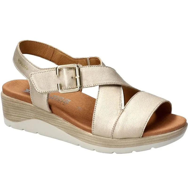Claudine Taupe métallisé cuir