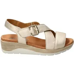Claudine Taupe métallisé cuir