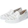 Jana perf Blanc cuir