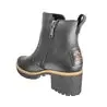 Pauline trav Noir cuir