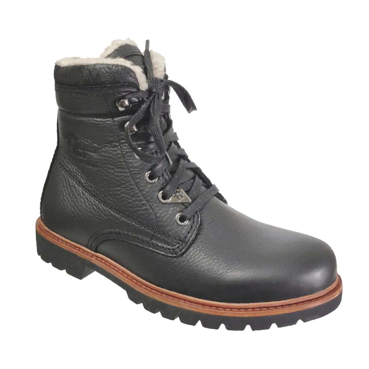 P03 aviator Noir cuir