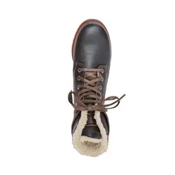 P03 aviator Marron foncé cuir