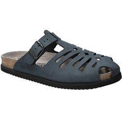 Nikos Bleu nubuck