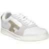 Hazel leather Blanc