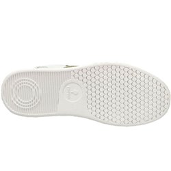 Hazel leather Blanc