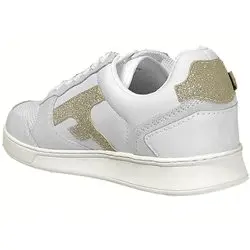 Hazel leather Blanc